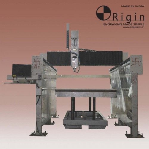 Vertical Jack Type Glass Engraving Machine