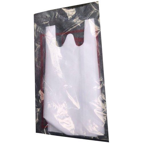 White W Cut Disposable Bag