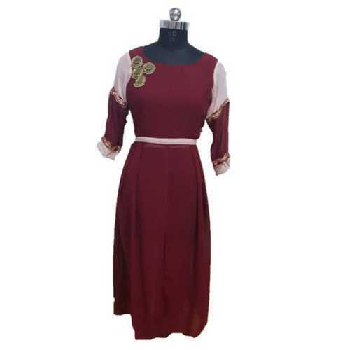 Red Western Dress For Women