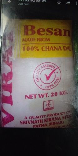 100 % Chana Dal Besan with 20Kg Weight