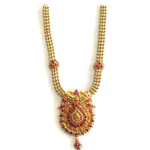 Golden Bridal Gold Plated Necklace