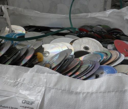 Natural (Transparent/Cristal) Cd And Dvd Scrap