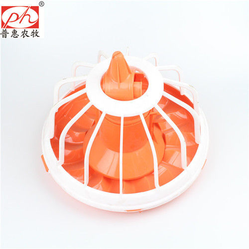 Red Chicken Farm House Automatic Pan Feeder Line