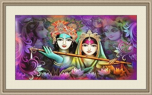 Radha Krishna Painting By Shine India Handicrafts