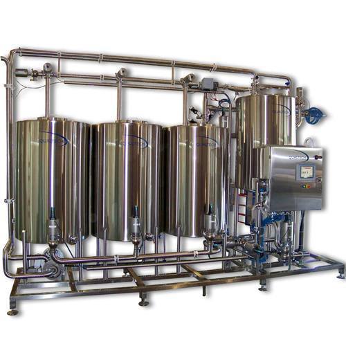 Semi Automatic Stainless Steel CIP System