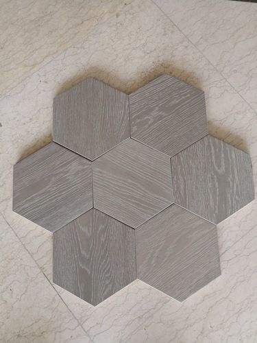 Oak Hexagon Wood Floor Tiles