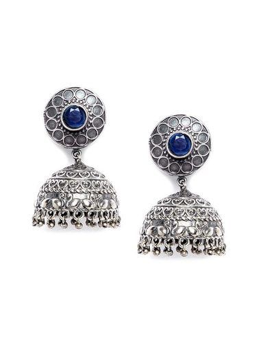 Silver Earing With Stylish Design Gender: Women at Best Price in ...