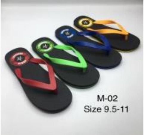 Multicolor Slipper For Adults Size 9.8-11