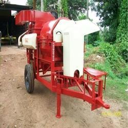 Red Stainless Steel Agricultural Thresher