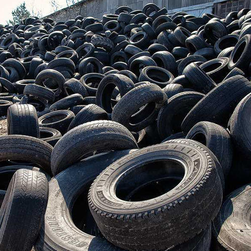 Black Color Car Tyre Scrap