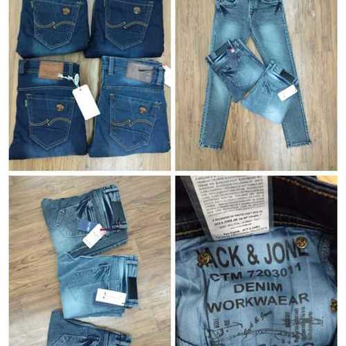 Multicolor Branded Denim Jeans For Mens