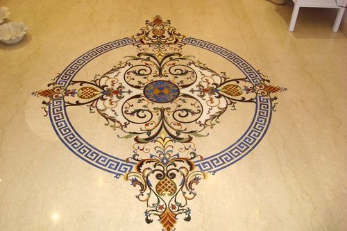 Designer Marble Inlay Floorings