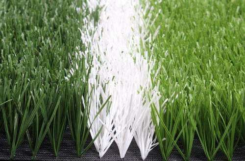 Green And White Football Artificial Grass Length: 25  Meter (M)