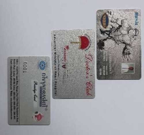 Smooth Surface Pvc Glossy Membership Cards