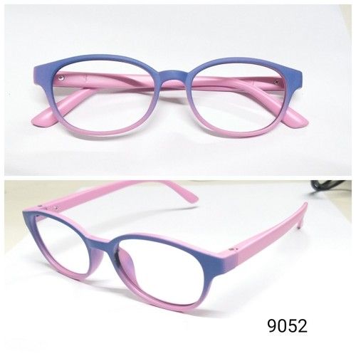 Blue And Pink Eye Q Eyewear Optical Frame (Tr90) With Spring