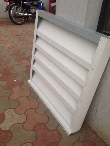 Galvanized Colour Coated Steel Louvers Application: Industrial