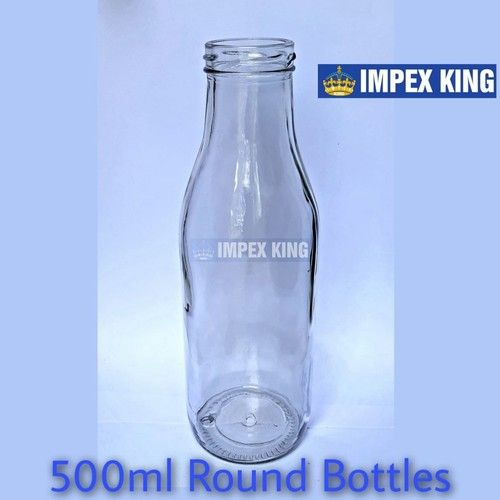 Glass Milk Bottles 500 ml