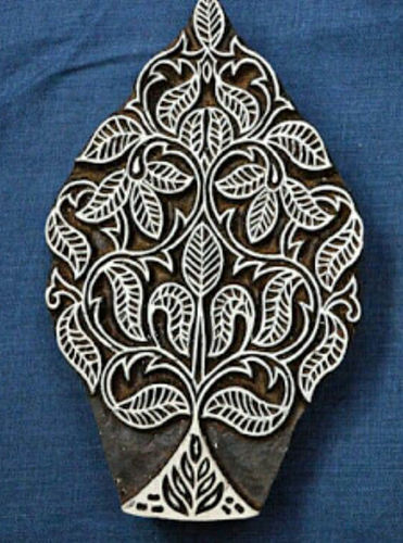 Hand Carved Mughal Printing Buta at Best Price in Jaipur | Yaseen Wood ...