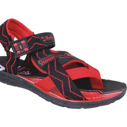 Red & Black Skymate Mens Pvc Sandals