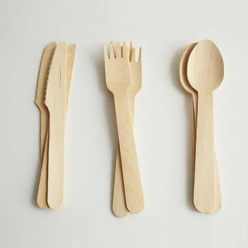 Wooden Spoon And Fork