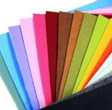 Color Non Woven Polyester Felt