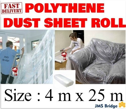 Polythene Dust Sheet Roll Application: Home