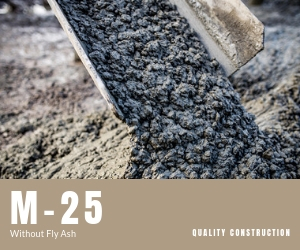 Without Fly Ash Ready Mix Concrete Application: Construction