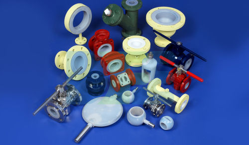 PTFE Lined Valve Components