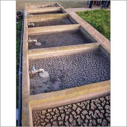 Semi-Automatic Sludge Drying Beds