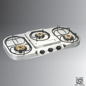 Three Burner Ss Gas Stove