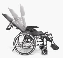 Height Adjustable Wheelchair