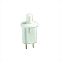 Push Button Switch - Plunger Type, SPST, 0.2 A, 250 V AC | Heat Resistant, Insulated Body, Quick Connect Terminals, Simple to Fit