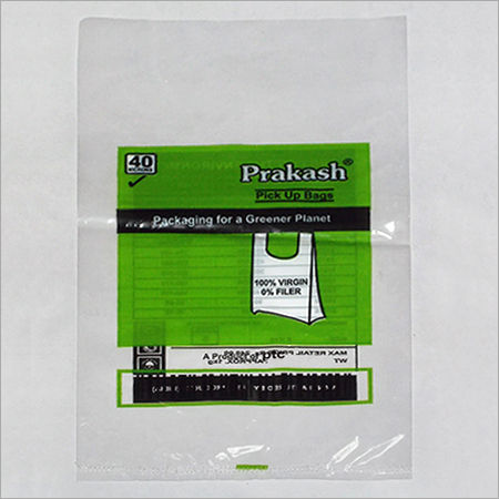 Printed Polythene Carrier Bags