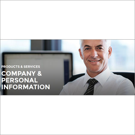 Company & Personal Information