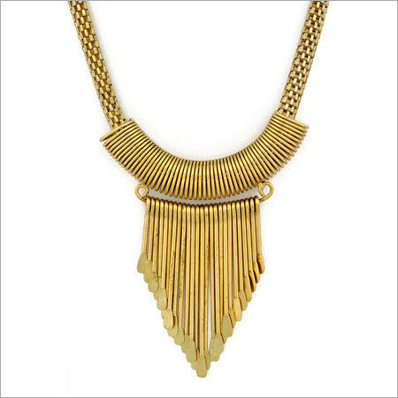 Gold Plated Costume Necklace