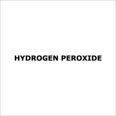 Hydrogen Peroxide - Colorless Liquid, Soluble in Water, Ideal Oxidizer and Antiseptic