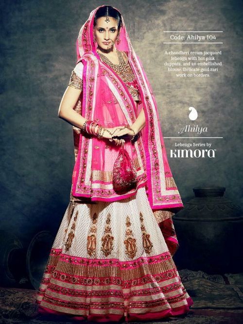 Wood Kimora Ghagra Choli