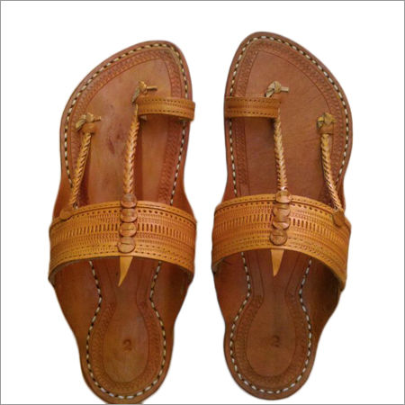 Leather Kolhapuri Chappals