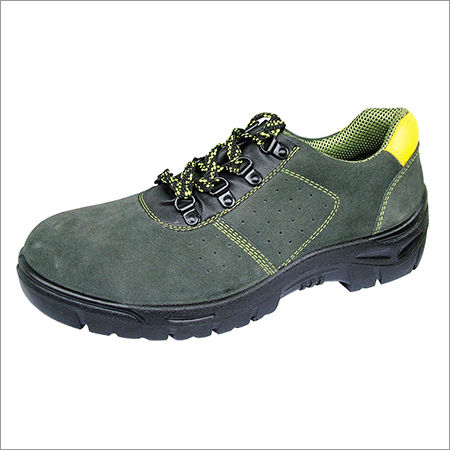 Microsuede Leather Safety Shoes