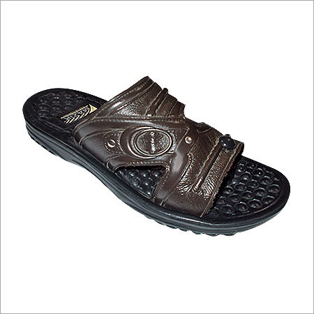 Modern Gents Slipper - Premium Quality Dual Color Design | Stylish Black & Brown Finish, Expertly Crafted for Comfort