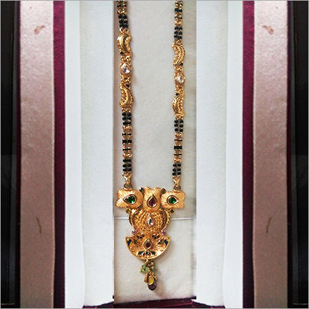 Designer Gold Mangalsutra Cas No: 6285-05-8