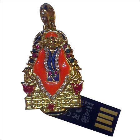 Gold Plated Sai Baba Pendant