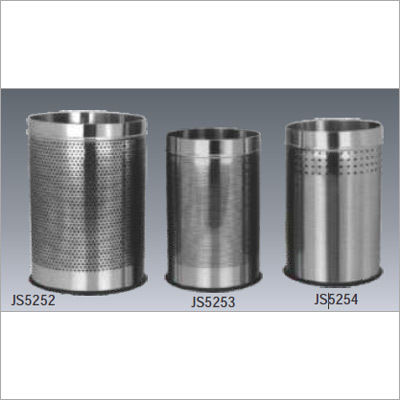 Stainless Steel Waste Paper Basket