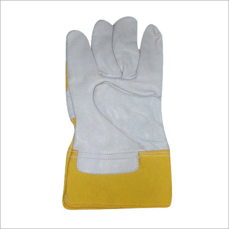 Metal Yellow Chrome Canadian Glove