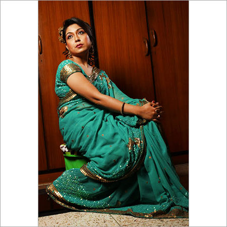 Pure Georgette Saree