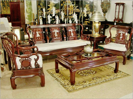 Antique Wooden Sofa Set