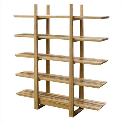 Magnolia Wooden Bookshelf No Assembly Required