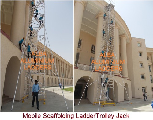 Mobile Scaffolding Ladder Trolley Jack