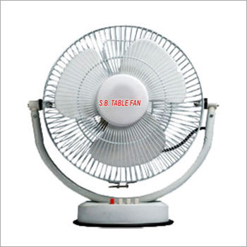 Table Fans - 12 Inch, High Speed 2400 RPM with Metal Blade | Noiseless Performance, Robust Design, Constant Oscillation