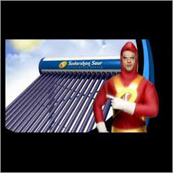 Polished Solar Water Heater